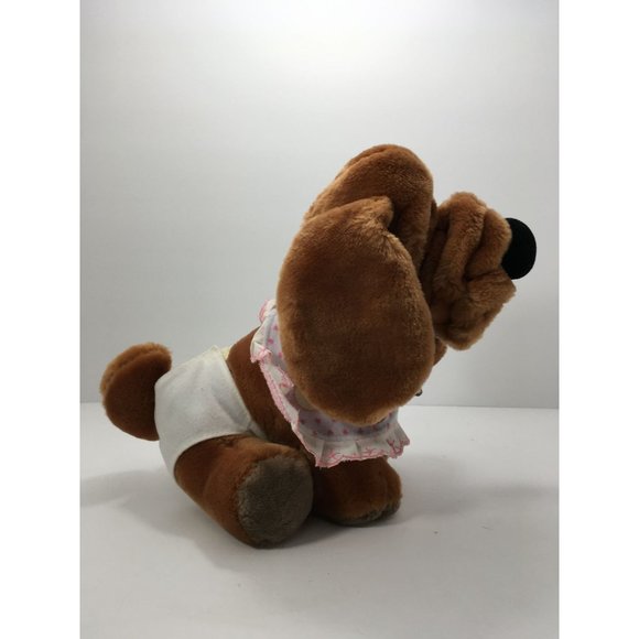 Ganz Bros 1981 Wrinkles Born to Howl Vintage Stuffed Hound Dog Plush - Picture 3 of 8